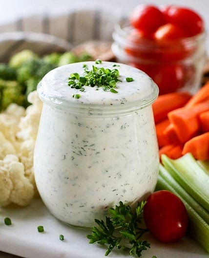 Healthy Homemade Ranch Dressing