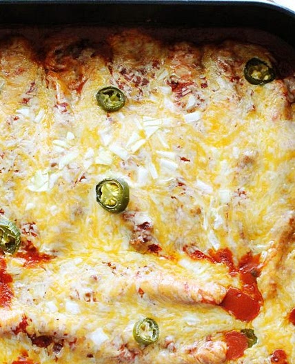 Beef Enchilada Casserole