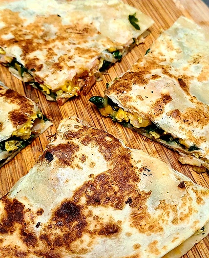 Scrambled Egg Quesadillas