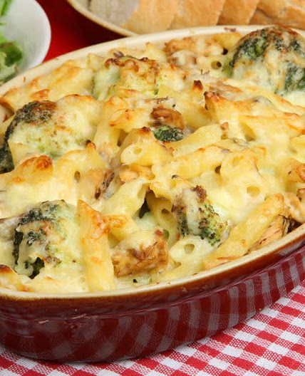Cauliflower and Cheese Pasta bake 