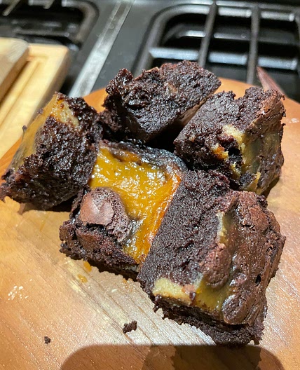 Pumpkin Brownies