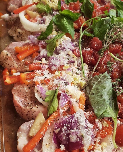 Pork Melodia Di Vinaigrette All'aglio