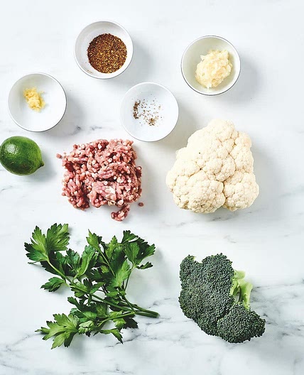 Boulette d’agneau et taboulé de choux fleur de Jean François Piège