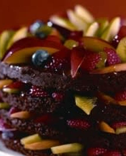 Chocolate & Fruit Cake For Kwanzaa