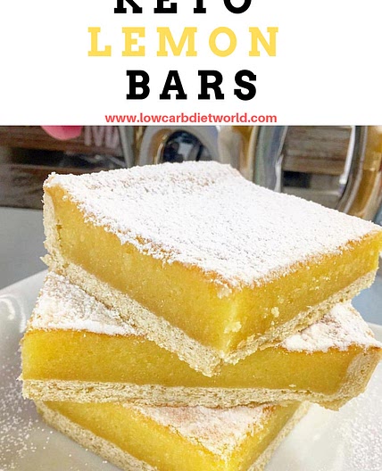 Keto Lemon Bars