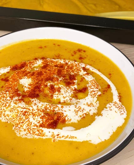Boursin, Garlic & Butternut Squash Soup