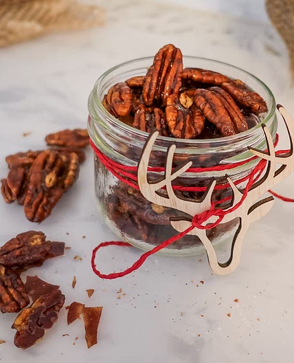 Maple Glazed Pecans