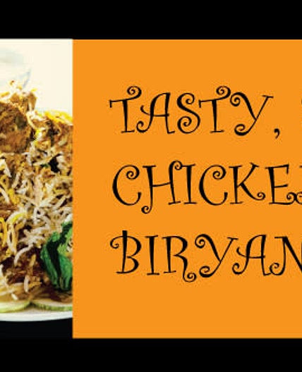 SPICY CHICKEN BIRYANI