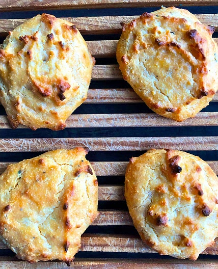 Cheesy Keto Cheddar Rolls