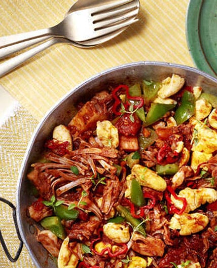 Ackee and jackfruit Ital bowl