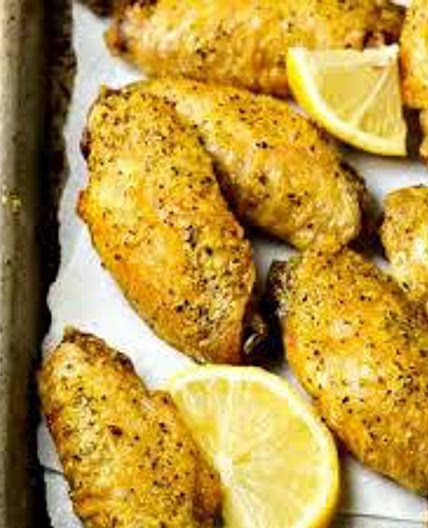 Lemon Pepper Chicken Wings