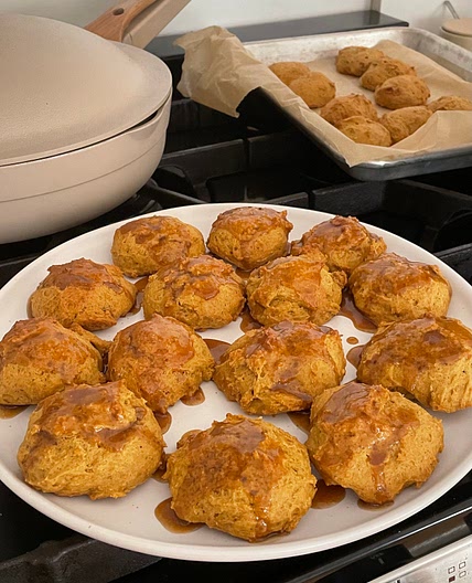 The Fluffiest Pumpkin Cookies