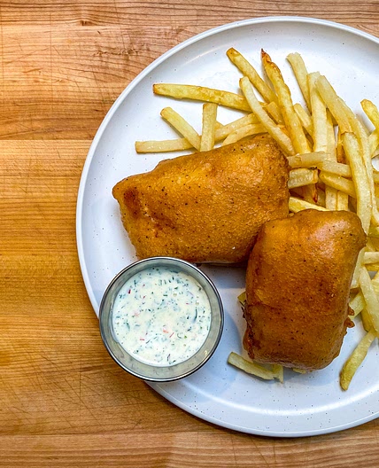 Beer battered Cod