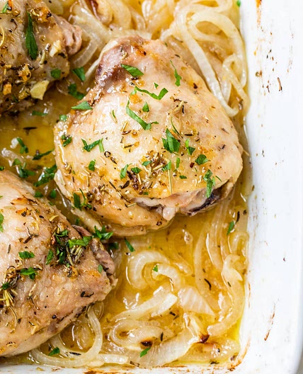 Chicken Thighs in the Oven