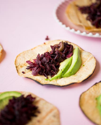 Hibiscus tacos