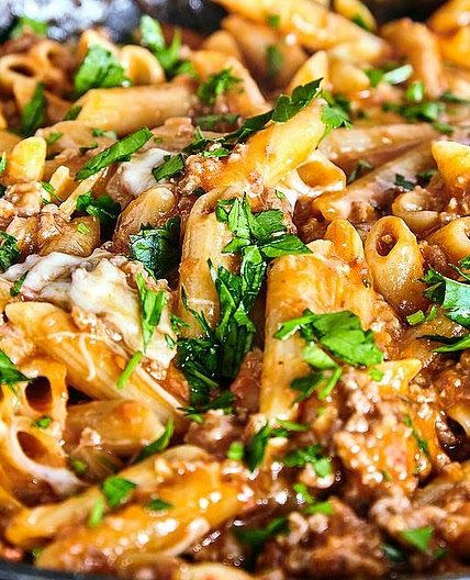 Amish Ground Beef Pasta Bake