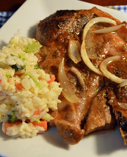 Beer Pork Chops