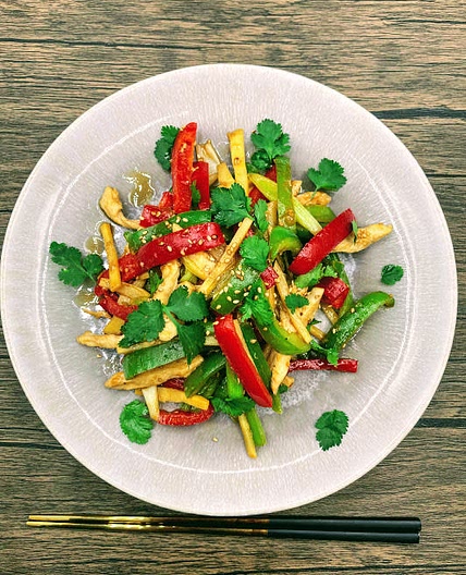 Tri Color Stir-fry