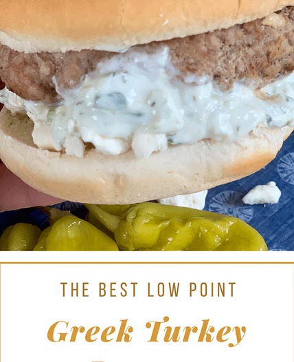 Best Low Point Greek Turkey Burgers