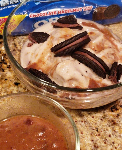 Sea Salt Date Carmel & Cookies Nice Cream (Vegan Friendly)