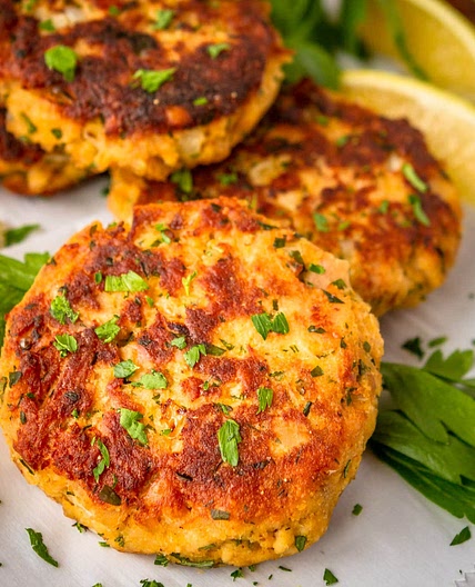 15-Minute Crispy Fried Tuna Patties