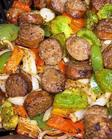 COSORI Air Fryer ✨Sausage & Peppers✨