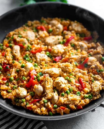 Low Carb Arroz Con Pollo Recipe