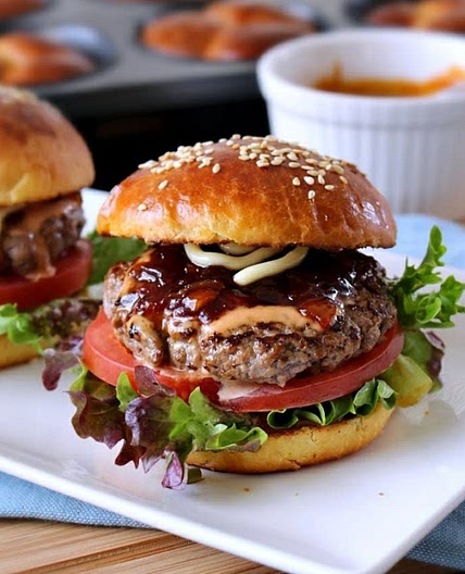 Beef cheeseburgers