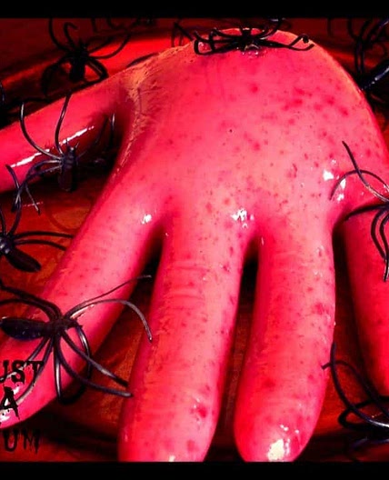 Halloween Ideas - Severed Jelly Hand