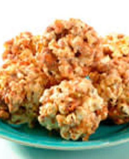 Butterfinger Popcorn Balls