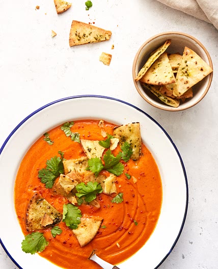 roasted red pepper soup