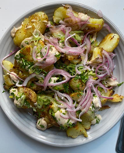 Crispy Smashed Potatoes