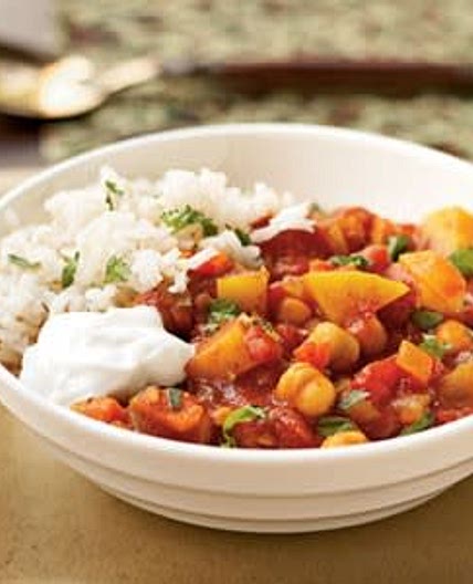 Moroccan chickpea stew
