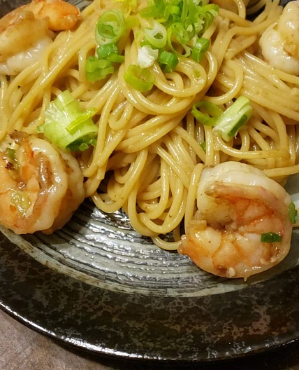 Garlic Shrimp Noodles
