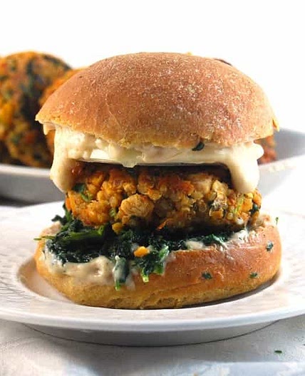 Vegan Chickpea Quinoa Burger