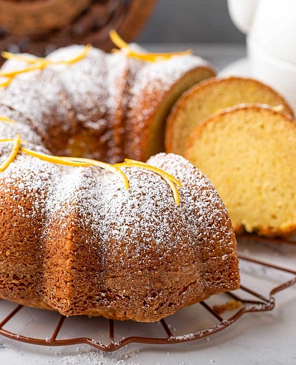 Orange Rum Bundt Cake