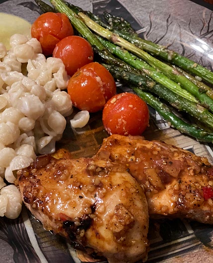Sull’s Easy Honey Garlic Chicken 