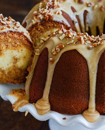 Sweet Potato Cream Cheese Bundt Cake
