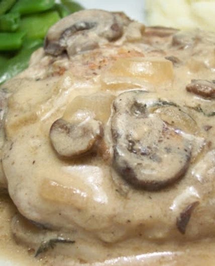 One Pan Whiskey Pork Chops!