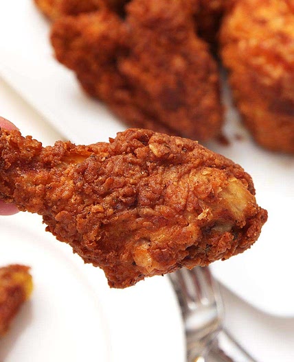 Crispy fried chicken