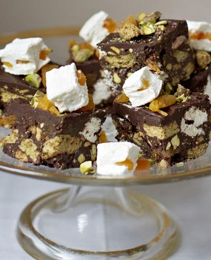 Apricot and Pistachio Tiffin