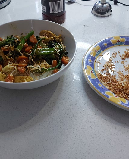 Chicken Laska Stir-fry