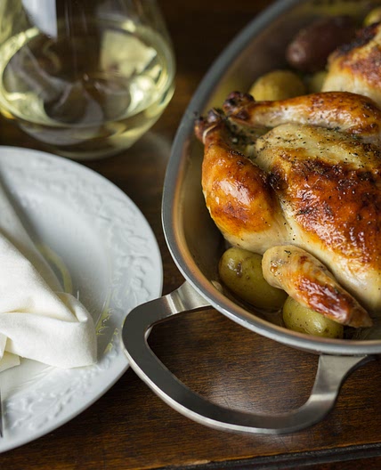 Wine-Country Cornish Hens