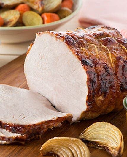 Apple Cider Pork Roast With Honey-Dijon Glaze