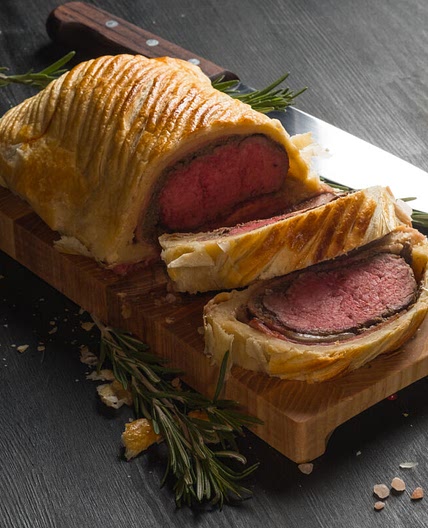 Beef Tenderloin in Puff Pastry