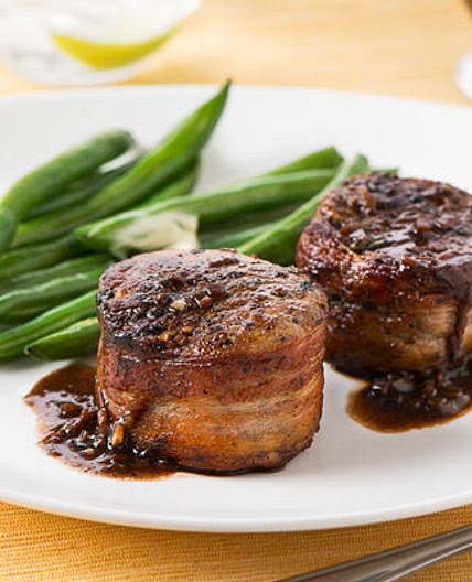 Bacon-Wrapped Pork Medallions