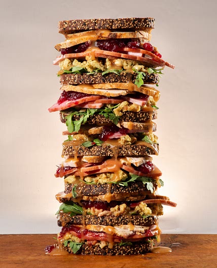 The Ultimate Thanksgiving Leftover Sandwich