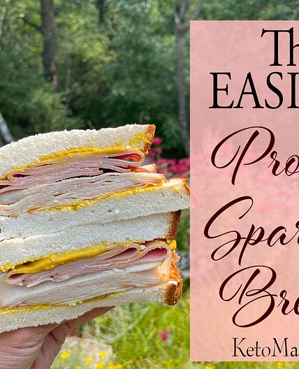 The EASIEST Protein Sparing Bread