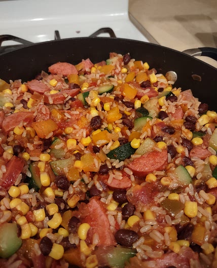 Southwest Sausage Skillet