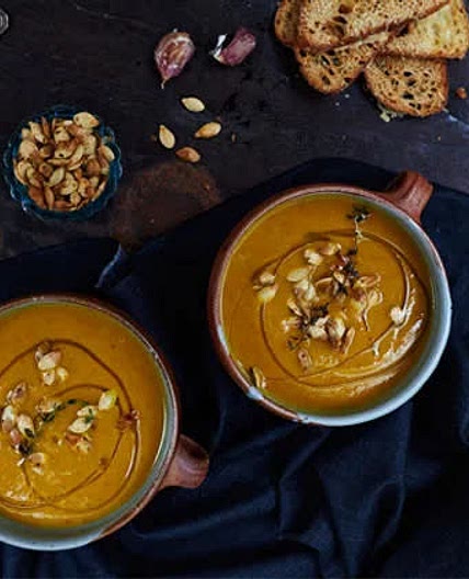 Jamie Oliver Roasted pumpkin Soup